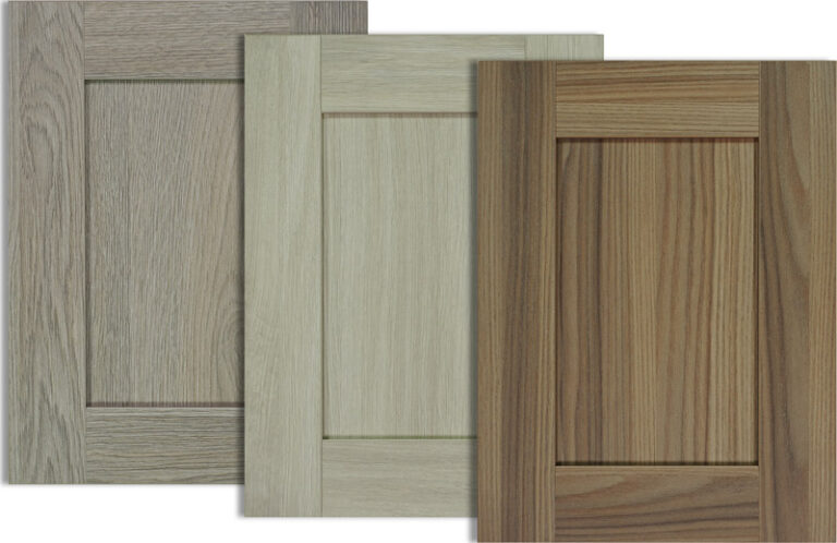 Shaker Style 5 Piece Melamine Doors