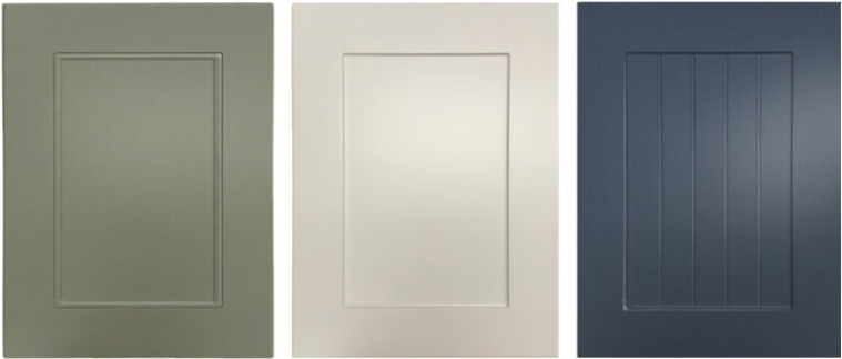 Shaker Style Powder-Coated Doors