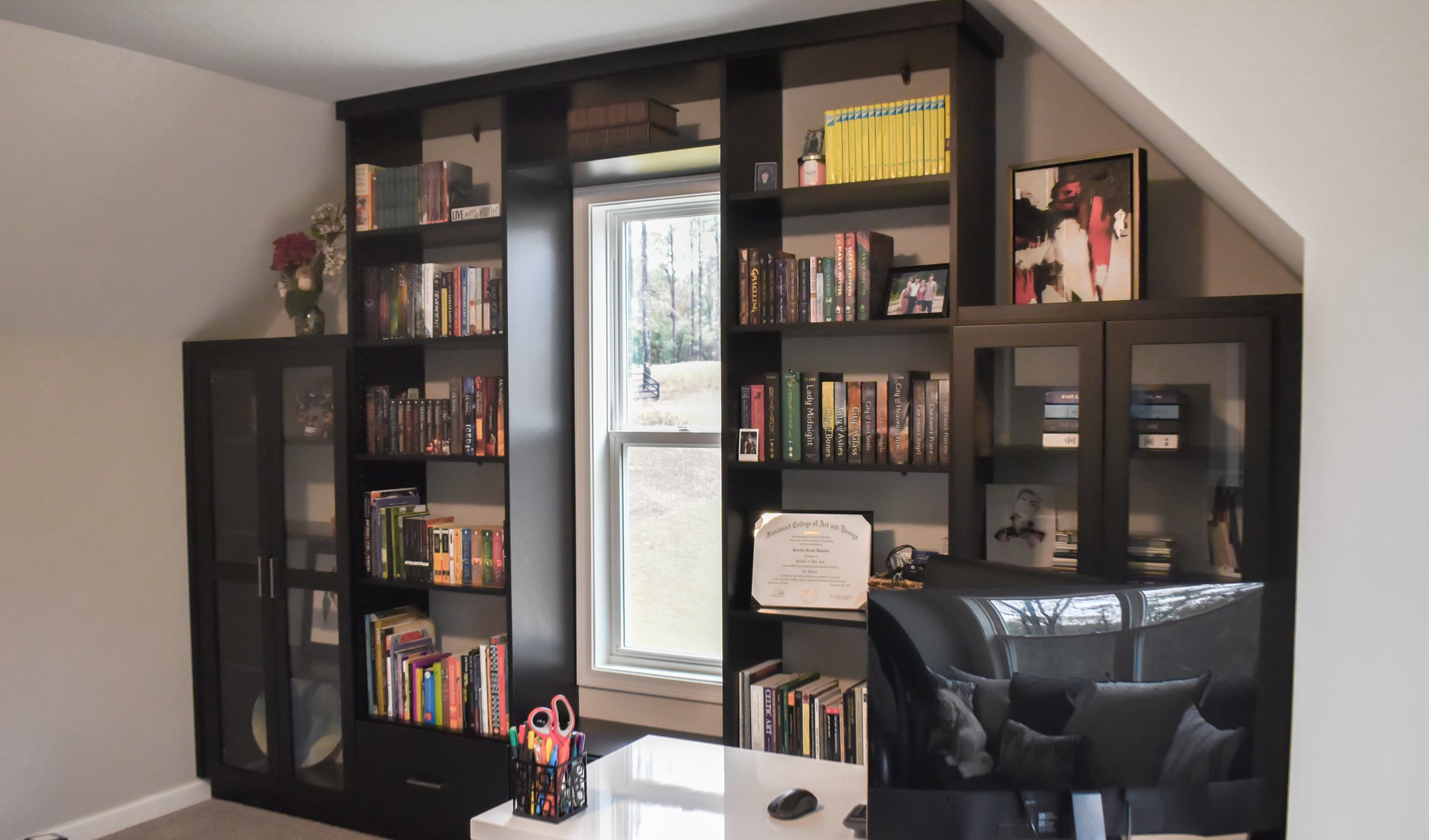 Custom Bookshelf Des Moines IA